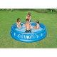 Надуваем басейн с мека страна  INTEX Soft Side 58431NP 188х46см
