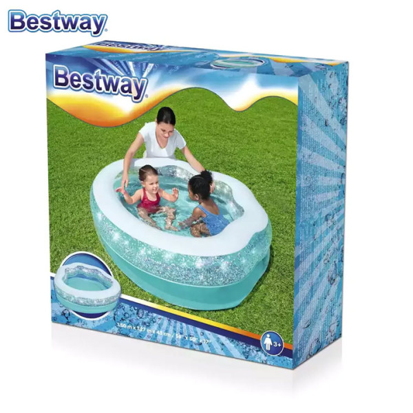 Детски надуваем басейн Bestway 52489 SHELL, 150x127x43см