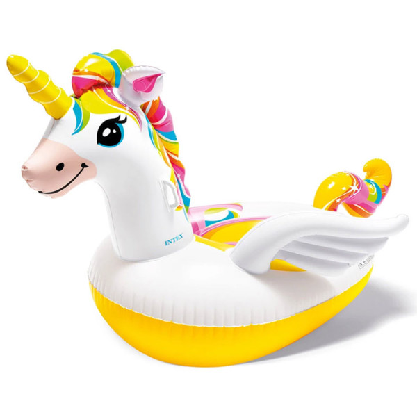 Надуваем остров Еднорог INTEX Unicorn Ride-on за яздене 57561