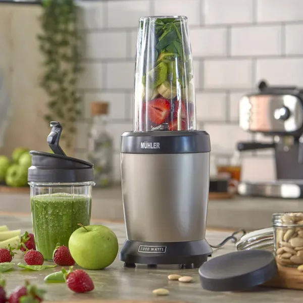 Нутри блендер Muhler MNB-1200,1200w,Old Gold