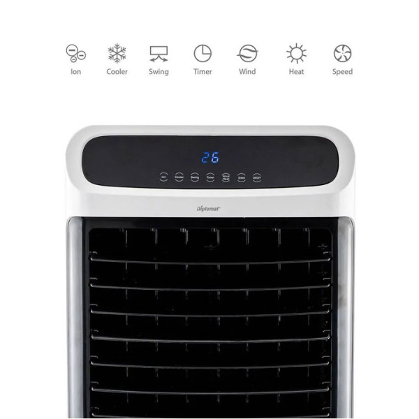 Мобилен Охладител и отоплител Diplomat DX-80CHRC, 5в1