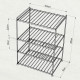 Етажерка за обувки на 4 нива Tekno tel eg 206, 43х30х60 см, бяла