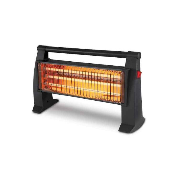 Печка кварцова LUXELL LX-2820 1500W 3 тръби, Черен