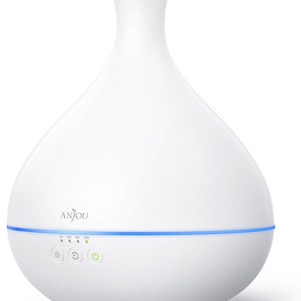 Арома дифузер Anjou AD012, 500ml, бял