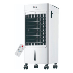 Мобилен охладител 3в1 Oliver Voltz OV51761BH, Охлаждане/отопление/овлажнение, 75-2000W, 4 л, Таймер, 3 скорости, Дистанционно, Бял