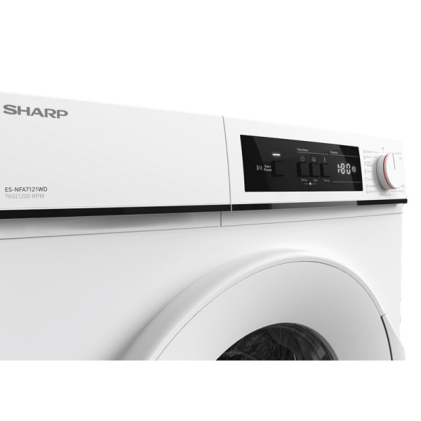 Пералня SHARP ES-NFA7121WD, 7.00kg