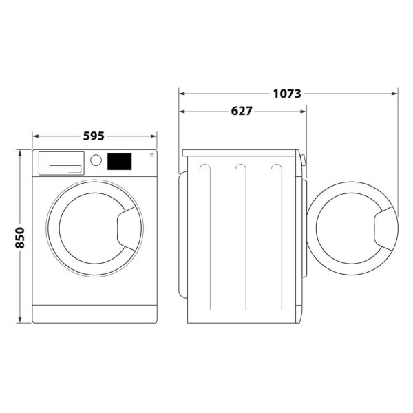 Пералня Whirlpool FFB 8258 WV EE, 8kg