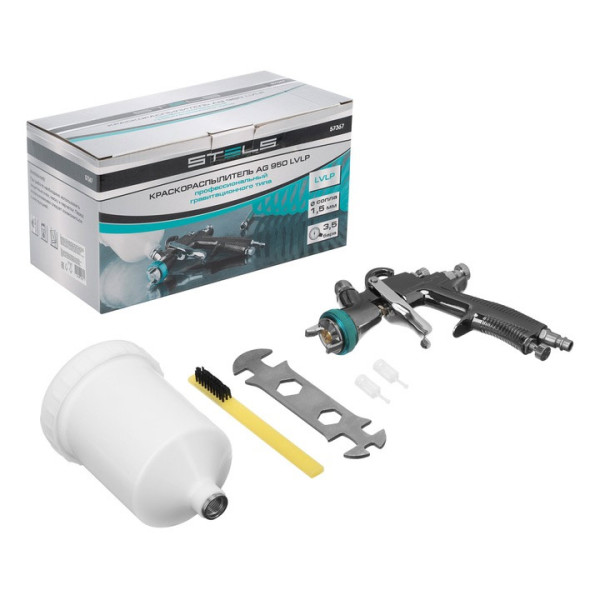 Пистолет за боя Stels AG 950 LVLP, 600ml 