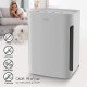 Въздухопречиствател HOMA HZ25UVI, 60 W, 5-степенна филтрация, HEPA, UV, Йонизатор, До 25 м²