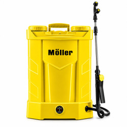 Акумулаторна пръскачка Moller, 16L, 12V 8Ah, 35W