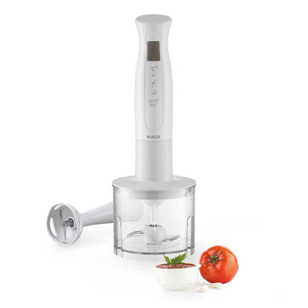 Пасатор с чопър Muhler MB-402, 2в1 , 400W пластмаса