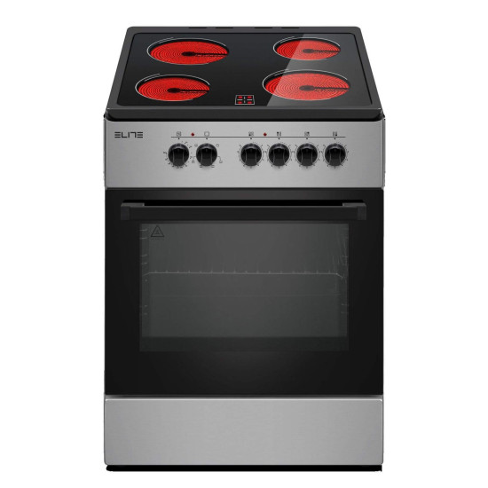 Готварска печка ELITE FSVC-0578BG Черно/сив