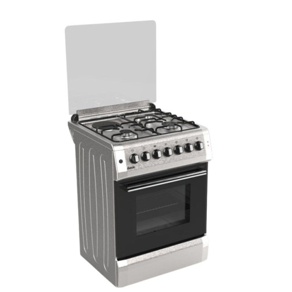 Готварска печка ODUL OE6631, инокс, 3Г+1Е