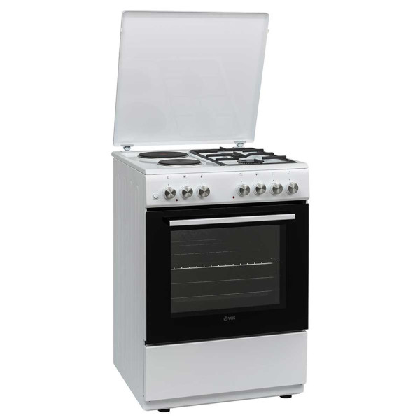 Голяма готварска печка VOX  GNT 6220W, 2Г+2Е