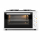 Мини готварска печка Crown CMO-466WF,Бяла