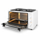 Мини готварска печка Crown CMO-466WF,Бяла