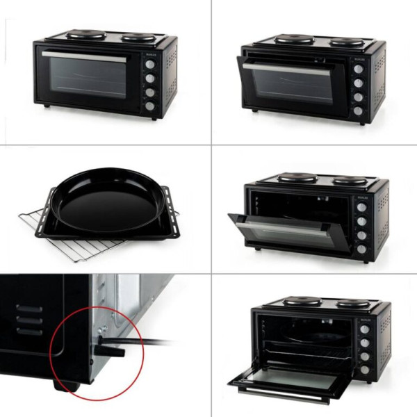 Малка готварска печка MUHLER MC-4522