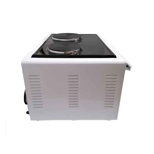 Мини фурна с два електрически котлона