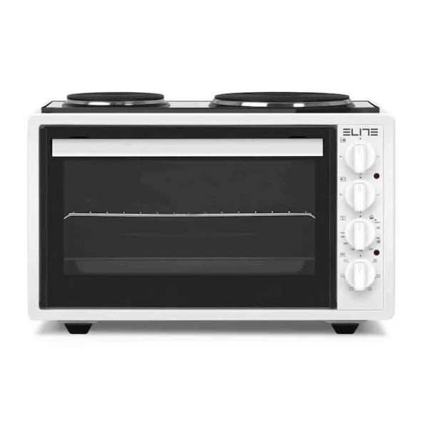 Мини фурна с два електрически котлона