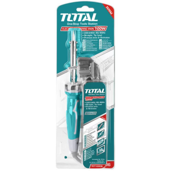 Поялник електрически Total Industrial TET10006, 100 W