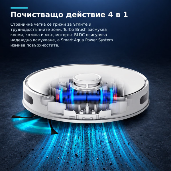 Робот прахосмукачка Rowenta X-Plorer S75S RR8567WH Animal & Allergy 