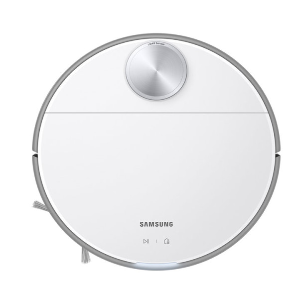 Робот прахосмукачка Samsung JetBot+ VR30T85513W/GE, Wi-Fi, Бяла