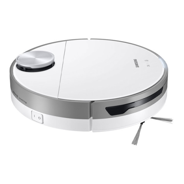 Робот прахосмукачка Samsung JetBot+ VR30T85513W/GE, Wi-Fi, Бяла