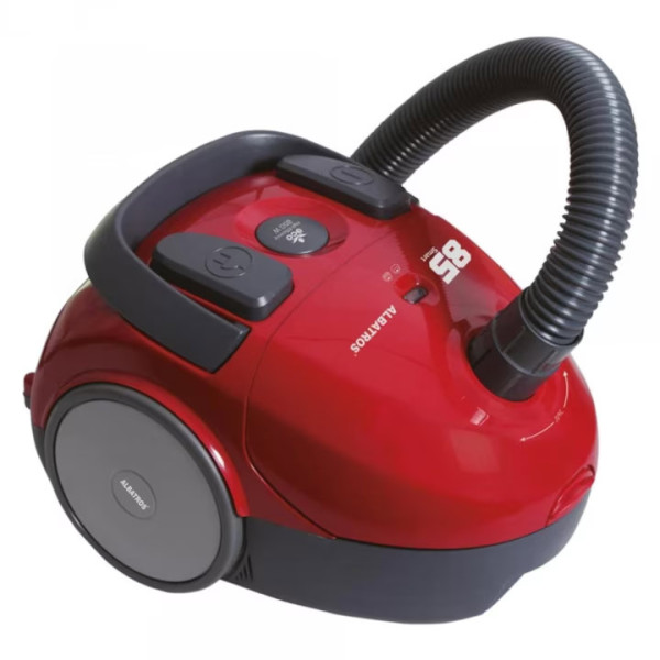 Прахосмукачка с торба Albatros Smart 85 Eco, 1.8л, червена