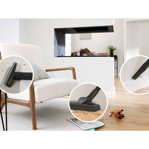 Прахосмукачка Bosch BGBS2LB1, черна