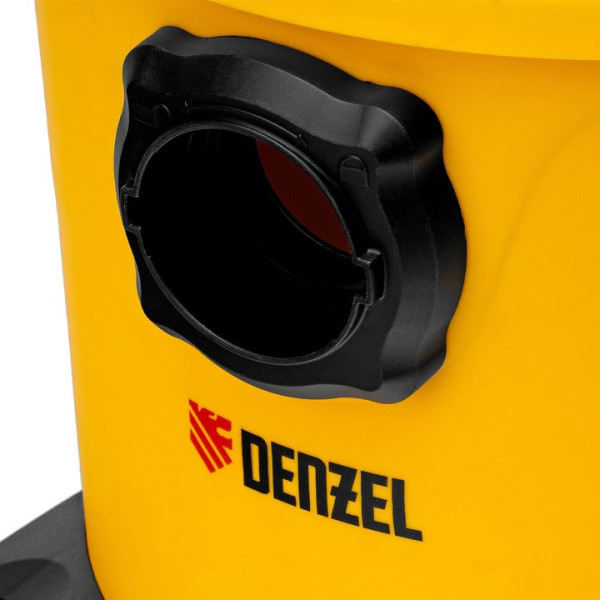 Прахосмукачка за сухо и мокро почистване Denzel EVC20, 1400W, резервоар 20л