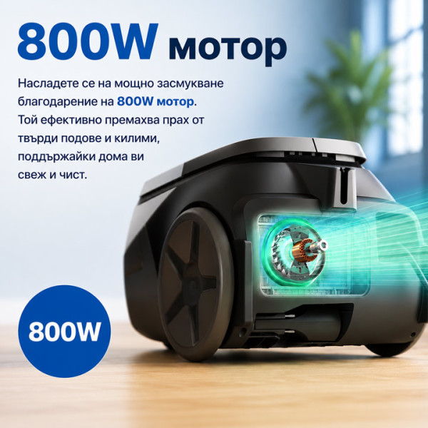 Прахосмукачка с торба Philips S2000 XD2152/12