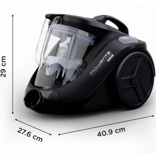 Прахосмукачка без торба Rowenta Compact Power Cyclonic RO3725EA, 1.5л