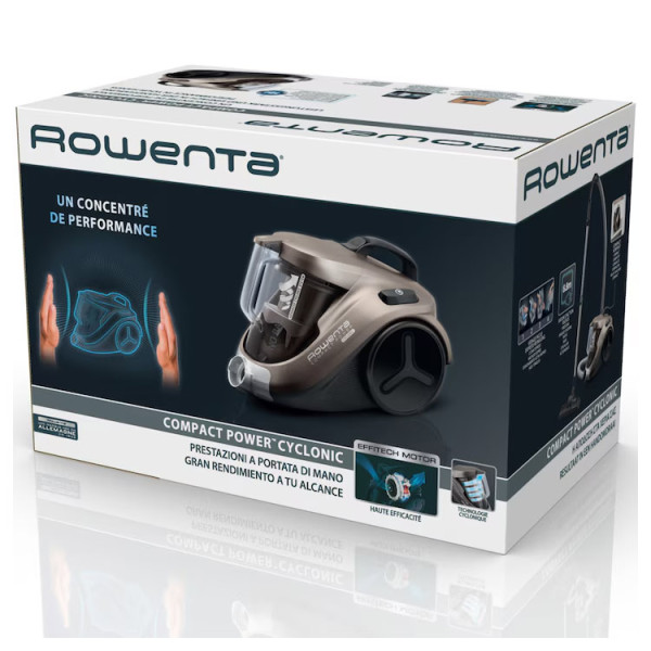 Прахосмукачка без торба Rowenta RO3786EA, 750W Cyclonic Animal Care