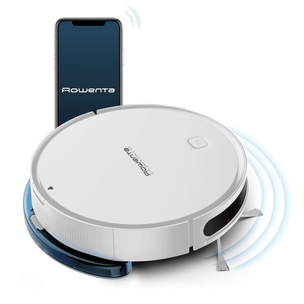 Робот прахосмукачка Rowenta X-Plorer Serie 50 RR7387WH, Система Aqua Force, Бял