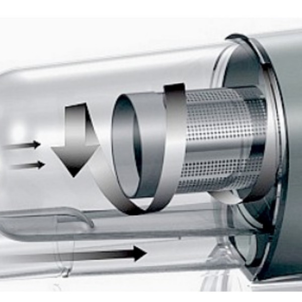 Безжична прахосмукачка Oliver Voltz OV51001M.150W, Циклон, HEPA, Черен/червен