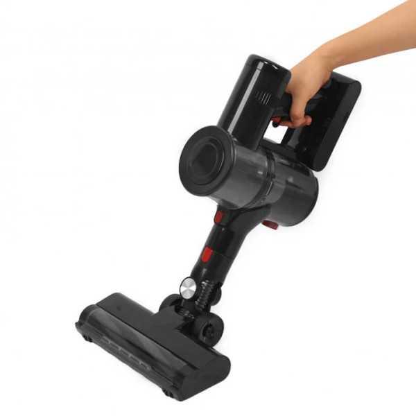 Безжична прахосмукачка Oliver Voltz OV51001M.150W, Циклон, HEPA, Черен/червен