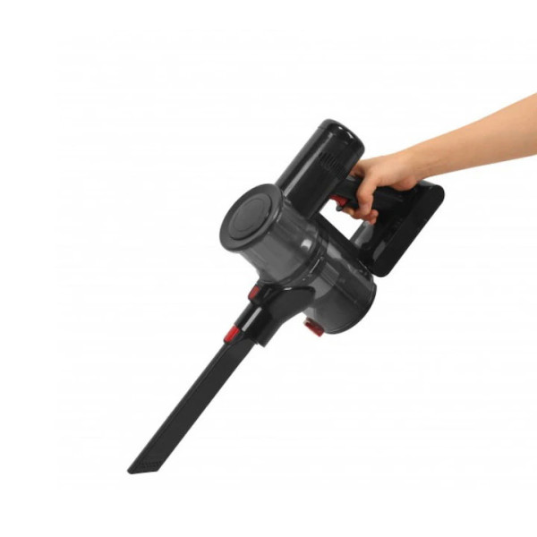 Безжична прахосмукачка Oliver Voltz OV51001M.150W, Циклон, HEPA, Черен/червен