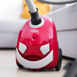 Прахосмукачка с торба Rosberg R51001J, Червен