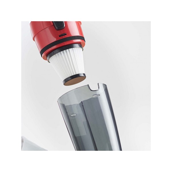 Прахосмукачка вертикална Rosberg R51001A, ЧЕРВЕН