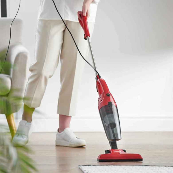 Прахосмукачка вертикална Rosberg R51001A, ЧЕРВЕН