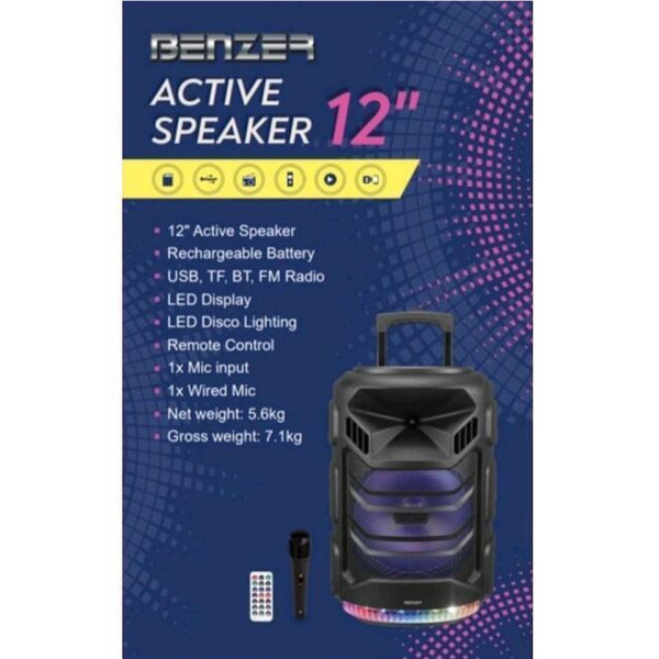 Активна тонколона Benzer BR-5001-SP12