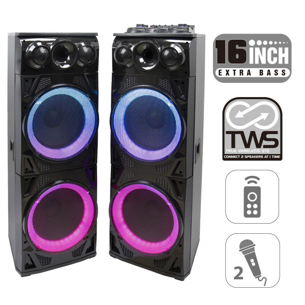 Високоговорители Елеком EK-3636, 4x12, 2x600 W