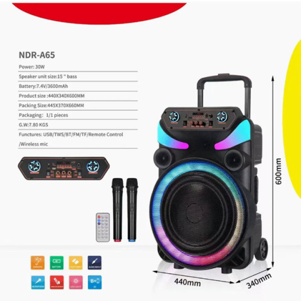 Караоке тонколона NDR А65 