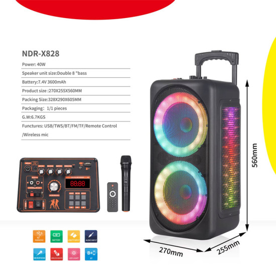 Караоке тонколона NDR-X-828