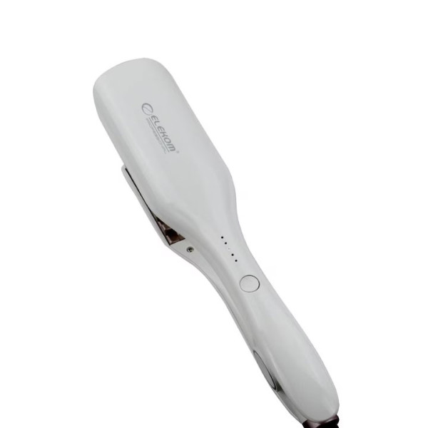 Преса за коса Elekom ЕК-8138, Супер обем , Керамично покритие