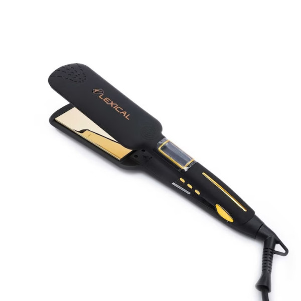 Преса за коса Lexical LHS-5390, Черен / златен