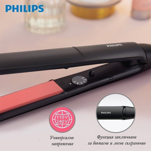 Преса за коса PHILIPS BHS376/00 StraighCare, ThermoProtect