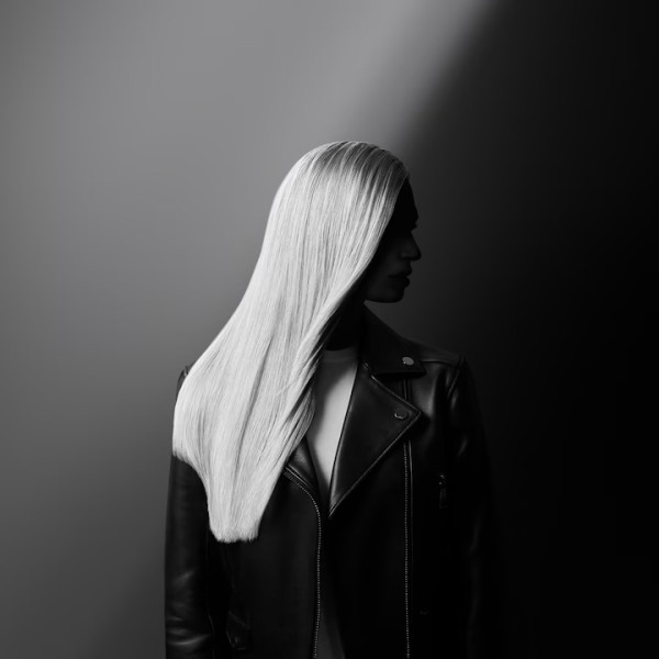 Преса за коса Rowenta x Karl Lagerfeld Optiliss SF323LF0, Keratin & Glow, Черен/Червен