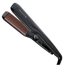 Преса за вафли Ceramic Crimp S3580,Керамика, Турмалин, 220ºC, Черна