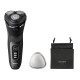 Самобръсначка Philips Shaver Series 3000 S3244/12, 5D глави, 60 мин, Черна